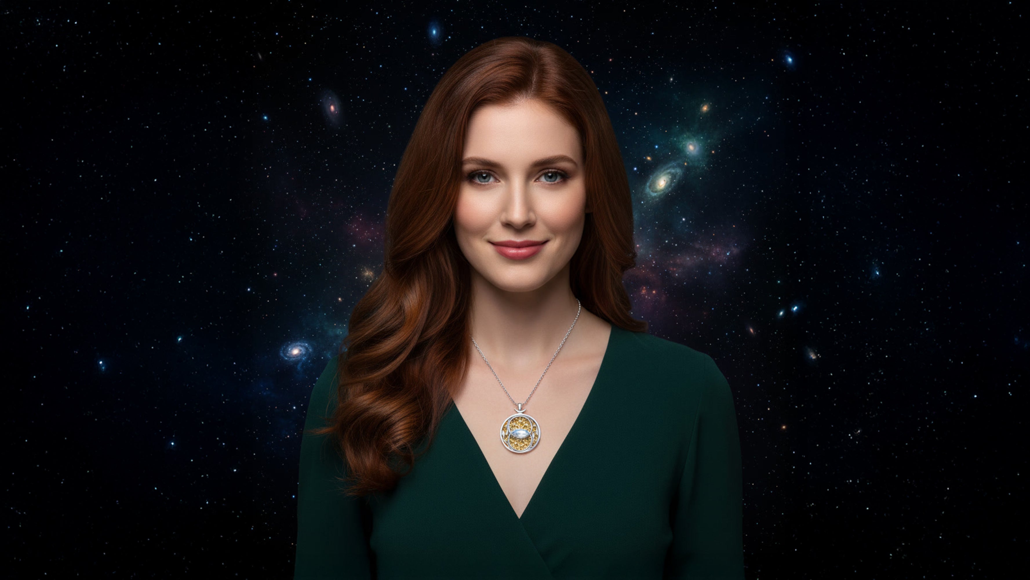 Rainbow Moonstone Harmonic Union Talisman Pendant set in 925 Sterling Silver and plated in 24 k Gold