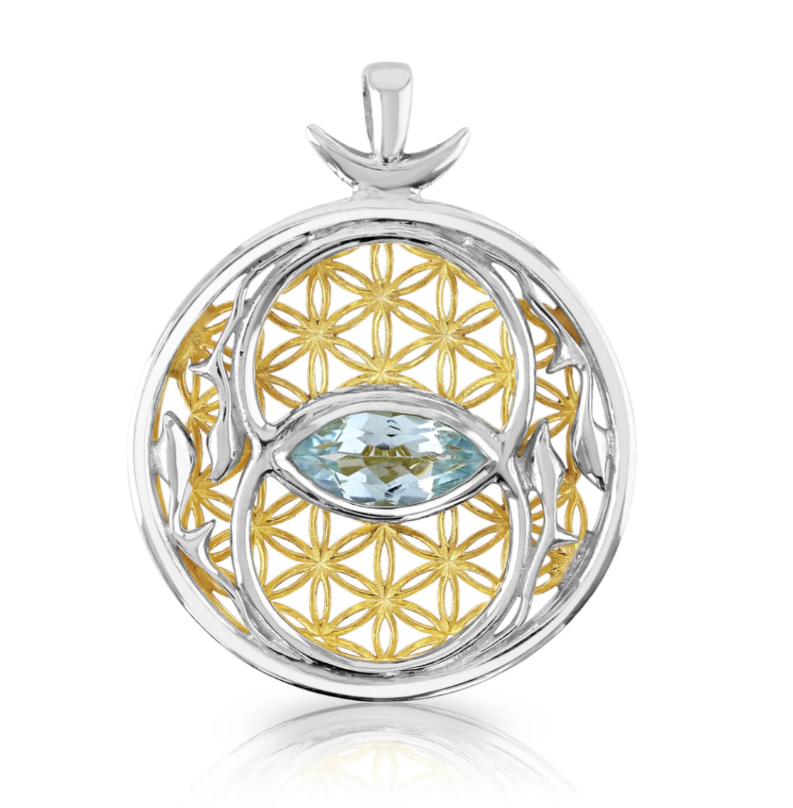 Blue Topaz Divine Union Talisman
